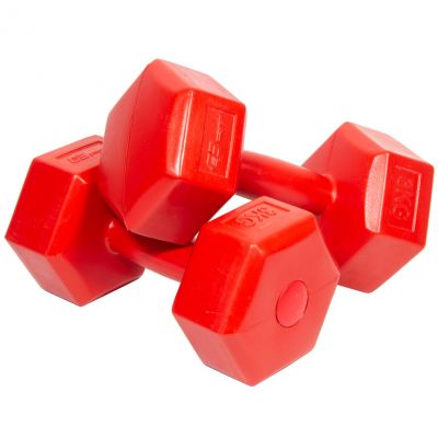 4. EB FIT Composite Hantelset 2x3kg rot 1027036
