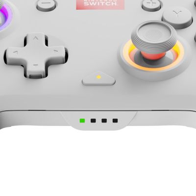 9. PDP Afterglow Wave White USB-Gamepad (Analog/Digital) für Nintendo Switch, Nintendo Switch Lite und Nintendo Switch OLED