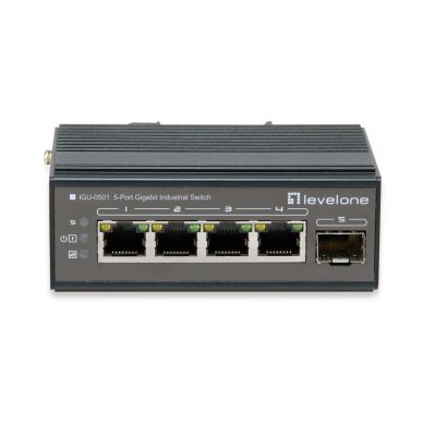 4. LevelOne IGU-0501 Gigabit-Ethernet-Power-over-Ethernet-Netzwerkschalter