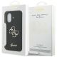 8. Guess Silikonhülle mit großem 4G-Schriftzug für iPhone 17 – Schwarz
