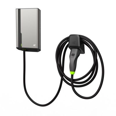 14. Green Cell HabuDen Wanddose 22kW 32A - 7,5m Kabel mit NFC