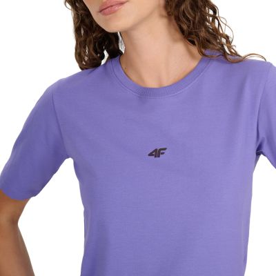 4. Damen T-Shirt 4F F2971 lila 4FWAW25TTSHF2971 51S