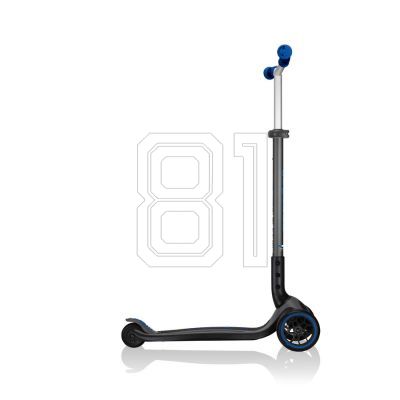 24. Globber Master Prime 3-Wheel Scooter / Black - Navy Blue 664-100