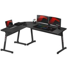 Huzaro Hero 6.0 Schwarzer Gaming-Schreibtisch