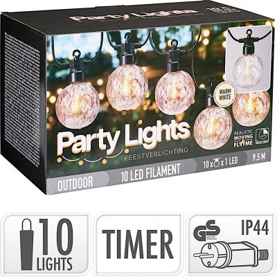 9. GARTEN-LICHTERKETTE PARTY LIGHT 10 LED