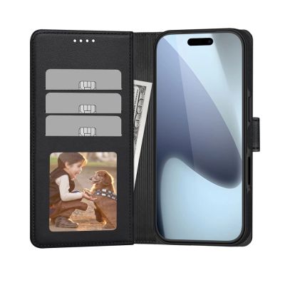2. Tech-Protect Wallet MagSafe Case für iPhone 17 Pro Max - Mattschwarz
