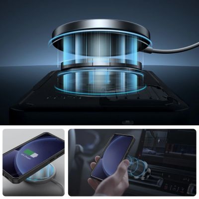 6. Tech-Protect Kevlar MagSafe+ Case für Samsung Galaxy S25 Plus - Schwarz