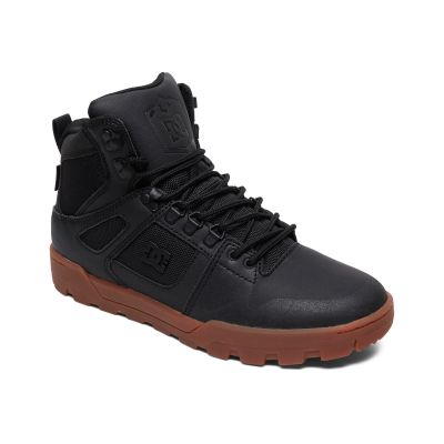 DC SHOES PURE HIGH TOP ADYB100018-BGM Schwarz