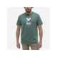 4. MILLET CHAMONIX TRI TS SS M grünes T-Shirt