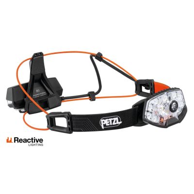 3. Petzl NAO RL LED-Scheinwerfer Schwarz, Orange