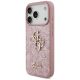 2. Guess Fixed Glitter Big 4G Hülle für iPhone 17 Pro / 18 Pro - Pink