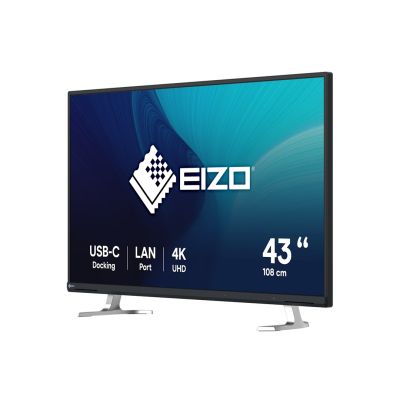 2. EIZO Monitor 108 cm (42,5") EV4340X-BK 16:9 4K 2xHDMI+DP+USB-C IPS