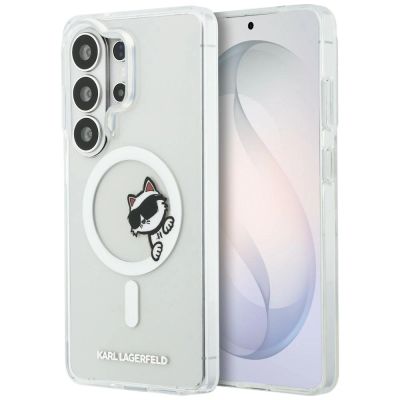Karl Lagerfeld IML Peekaboo Choupette MagSafe Hülle für Samsung Galaxy S26 Ultra - transparent