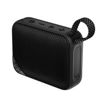 QCY SP2 IP67 Bluetooth-Lautsprecher mit RGB-Hintergrundbeleuchtung und Stereomodus – Schwarz