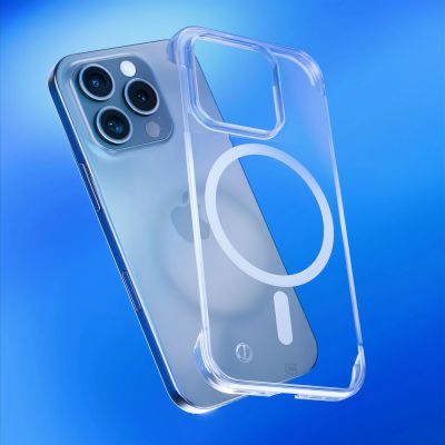 14. 3mk Just20g MagCase für iPhone 16 Pro - transparent