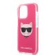 6. Karl Lagerfeld Choupette Head Hülle für iPhone 13 Pro Max – Fuchsia