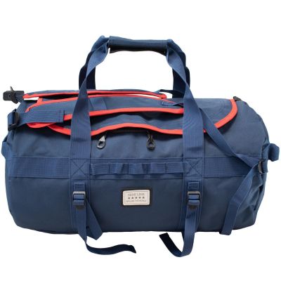 2. FITNESS-/REISETASCHE A3051 MARINEBLAU-ROT SEMI LINE