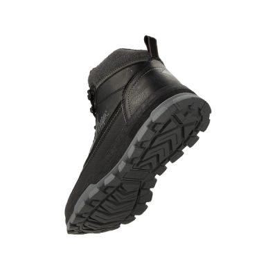 2. Lee Cooper Herren-Wintersportschuhe, schwarze gefütterte Stiefeletten