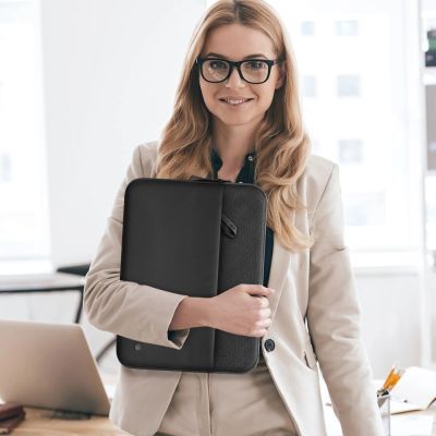 12. Tech-Protect Sleeve Laptoptasche 13-14 - Schwarz