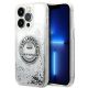 Karl Lagerfeld KLHCP14LLCRSGRS iPhone 14 Pro 6.1" Silber / Silber Hardcase Liquid Glitter RSG