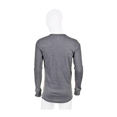 5. Herren T-Shirt ODLO BL TOP Rollkragen langarm ACTIVE WARM Größe M Grau