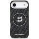 3. Karl Lagerfeld IML Choupette Head Logo MagSafe iPhone Air Hülle - Schwarz
