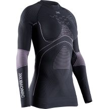 Damen-Shirt X-Bionic Energy Accumulator 4.0 – Charcoal/Magnolia, Größe: M