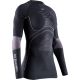 Damen-Shirt X-Bionic Energy Accumulator 4.0 – Charcoal/Magnolia, Größe: M