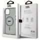 8. Karl Lagerfeld KLHMP15SHLSKIK iPhone 15 6,1" schwarz/schwarzes Hardcase IML Metal Karl Head MagSafe