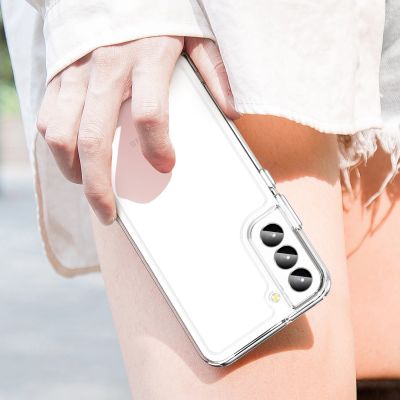 10. Outer Space Case für Samsung Galaxy S23+ Cover mit einem flexiblen transparenten Rahmen