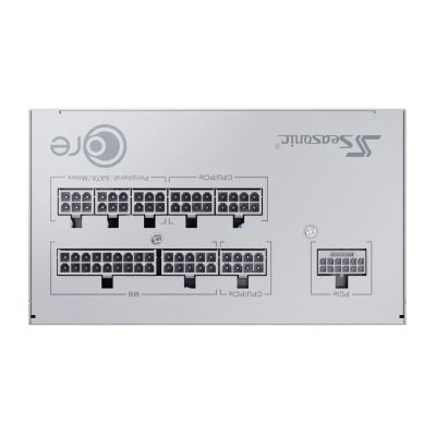 4. Netzteil ATX 850W Gehäuse Weiß Core GX 850 Seasonic