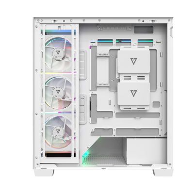 6. MODECOM VOLCANO STELLAR PLUS ARGB MIDI 8F WEISSES GEHÄUSE