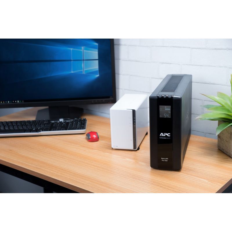 4. BACK UPS PRO BR 900VA 6 Steckdosen/AVR LCD-Schnittstelle BACK UPS PRO B