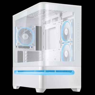 18. Gehäuse ASUS PRIME AP202 TG ARGB WHITE