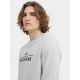 8. Sweatshirt 4F M 4FSS23TSWSM349 cooles hellgrau meliert