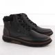 14. Gefütterte wasserdichte Herren-Lederstiefeletten in Schwarz Rieker B3343-00