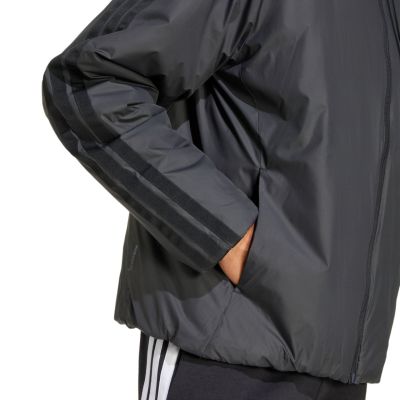17. adidas Essentials Climawarm 3-Streifen Isolierte Kapuzenjacke M KB8149