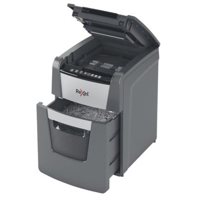 5. Rexel Optimum AutoFeed+ 90X Aktenvernichter (P-4), 90 Blatt, 34-Liter-Auffangbehälter
