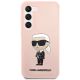 3. Karl Lagerfeld KLHCS23SSNIKBCP S23 S911 Hardcase pink/pink Silikon Ikonik