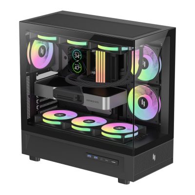 9. GameMax NEX C51 BK Computersicherheit & Halterungen Schwarz