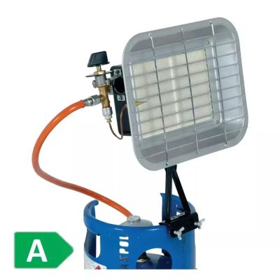 3. DEDRA DED9970 Silberner Heizkörper 4600 W