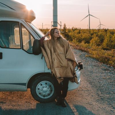 32. Offlander dünner Poncho mit Heizung OFF_CACC_48
