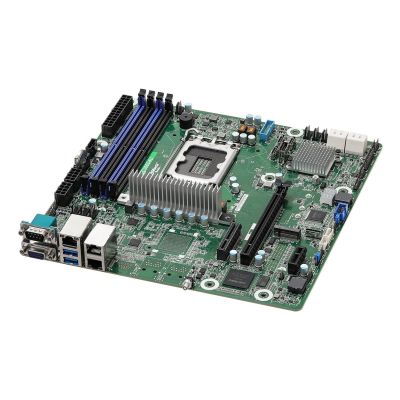 2. AsRock EC266D4U Motherboard 1x LGA1700 Intel Xeon E-2400 C266 (4x DIMM, 8x SATA, 4xOCiLink, 1xM.2, 2x1Gbe, IPMI, mATX)