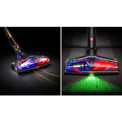 8. Dyson V16 Piston Animal 2-in-1 Akku-Staubsauger, beutellos, 1,3 l Tank, 900 W, Schwarz, Kupfer