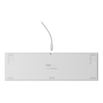 3. Tastatur GENESIS THOR 404 universal USB QWERTY Englisch Weiß