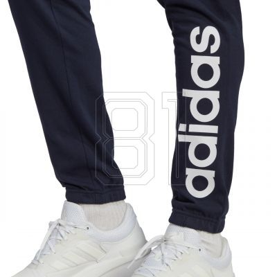 5. adidas Essentials Single Jersey Tapered Elasticized Cuff Logo M IC0056 Hose