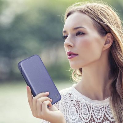 27. iCarer CE Premium Leather Folio Case iPhone 14 Pro Max Magnetic Flip Leather Folio Case MagSafe Light Purple (WMI14220716-LP)