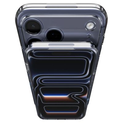 9. Spigen Thin Fit MagSafe Hülle für iPhone 17 Pro – Transparentes Marineblau