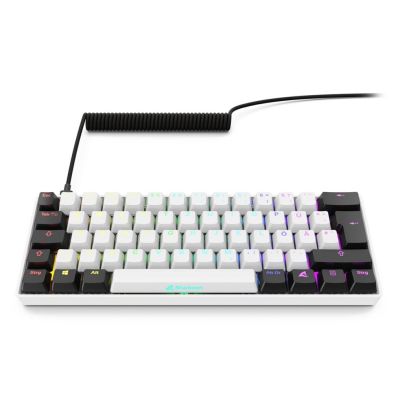 3. Sharkoon Gaming-Tastatur Skiller SGK50S4 Gen2 Weiß und Gelb RGB