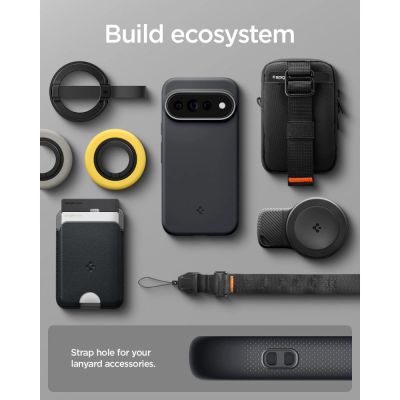 13. Spigen Nano Pop MagSafe Hülle für Google Pixel 11 Pro XL – Schwarz und Grau